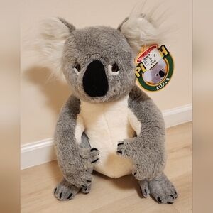 Plush Koala Stuffed Animal - Gray & Cream
